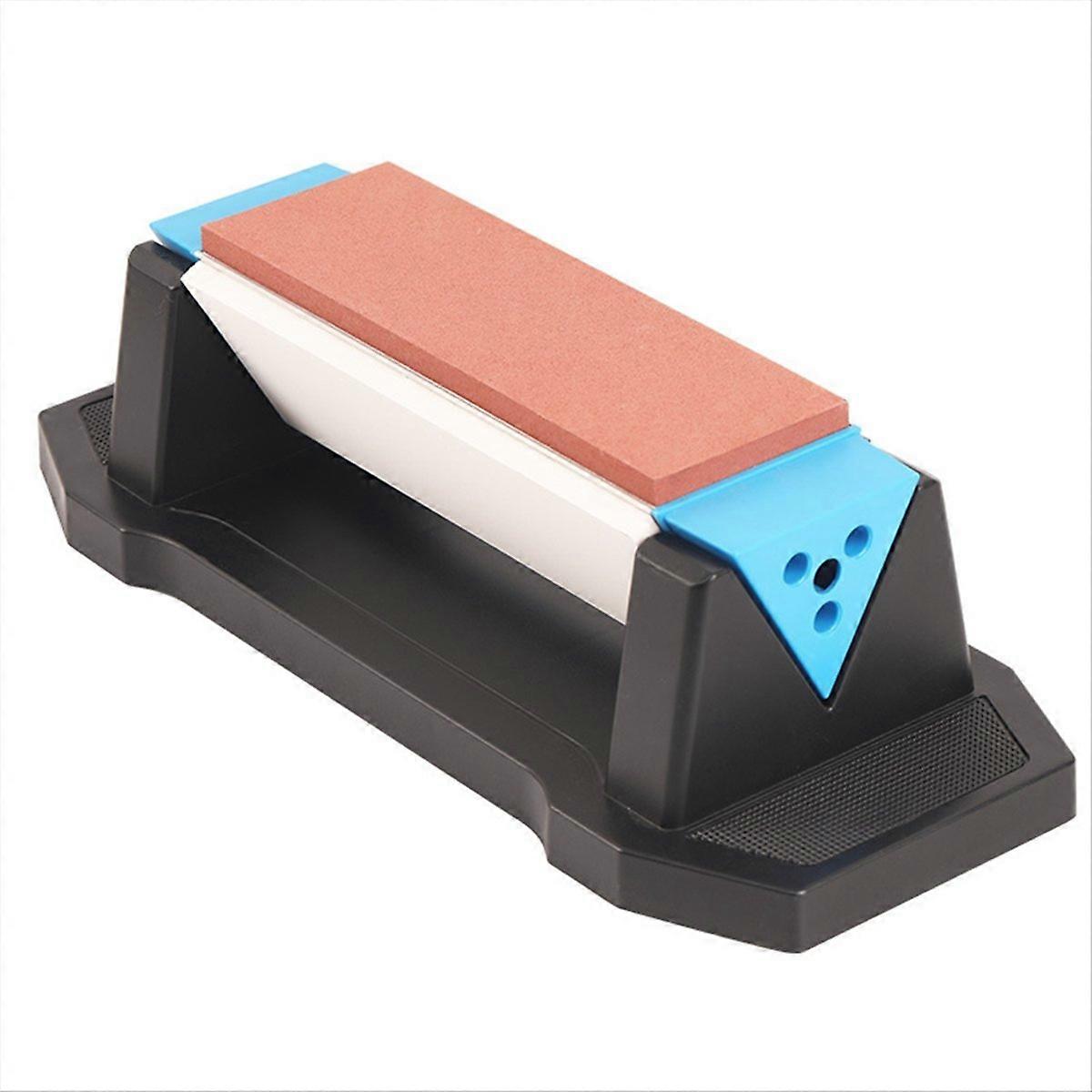 Hochwertiger, Dreiseitiger Keramik-schärfstein, Körnung 400/1000/3000, Professioneller Messerschärfer Für Küche Und Haushalt, Komplettes Set Mit Rutschfester Basis, Ideal Für Präzises Und Dauerhaftes