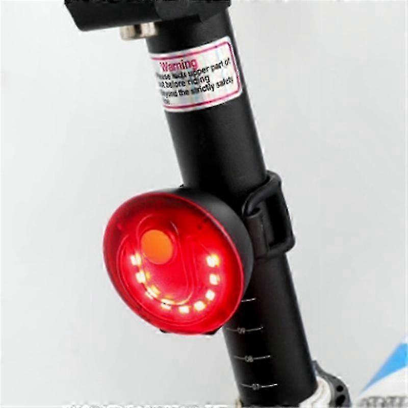 Gut Sichtbare Led-fahrradrücklichter, Usb-aufladbar, Für Mehr Sicherheit Bei Nacht Für Radfahrer Und Wanderer In Der Stadt.