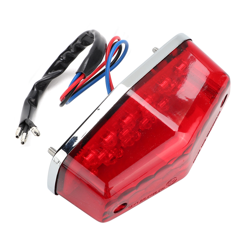 Yamaha Motorrad-led-rücklicht, Brems- Und Fahrlicht, Rote Linse, Motorradzubehör