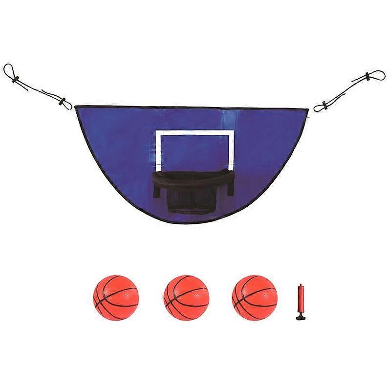 Trampolin Mit Mini-basketballkorb Für Spektakuläre Dunks