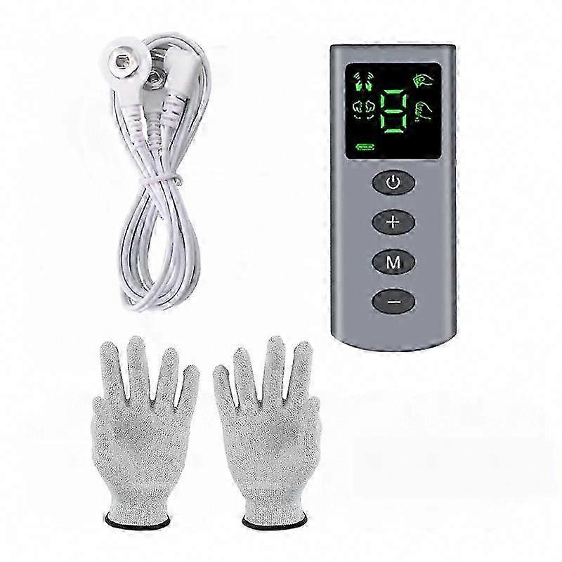 Tragbare Tens- Und Ems-impulsmassagehandschuhe Für Physiotherapie, Schmerzlinderung Und Schönheitsanwendungen, Handflächenmassagegerät, Neues Modell