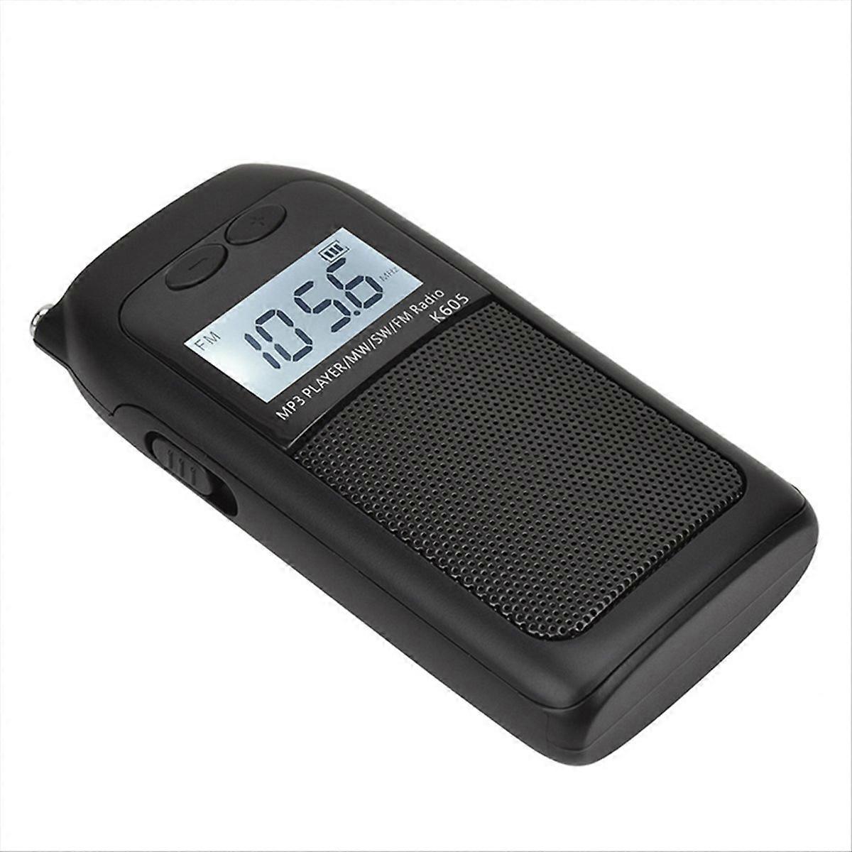 Tragbares Taschenradio Fm Am Sw Mw Mp3 Digital-stereo-player-empfänger