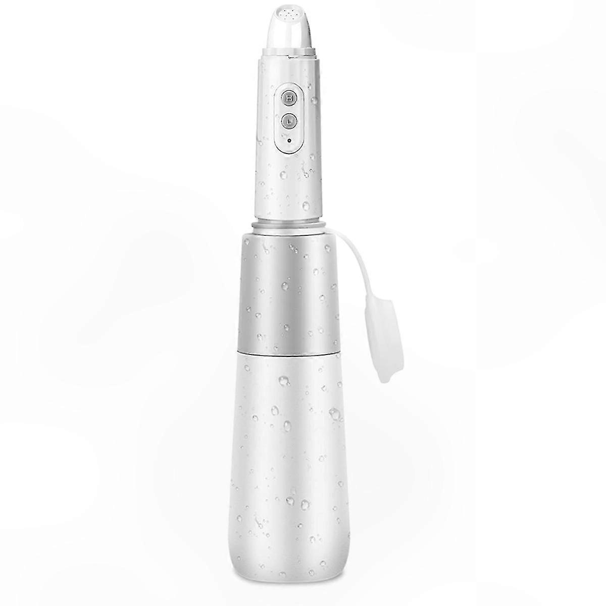 Mini-tragbarer, Wiederaufladbarer Duschkopf Für Reisen, Bequeme Intimhygiene, Kompaktes Design, Einfache Bedienung, Handlicher Persönlicher Reiniger.