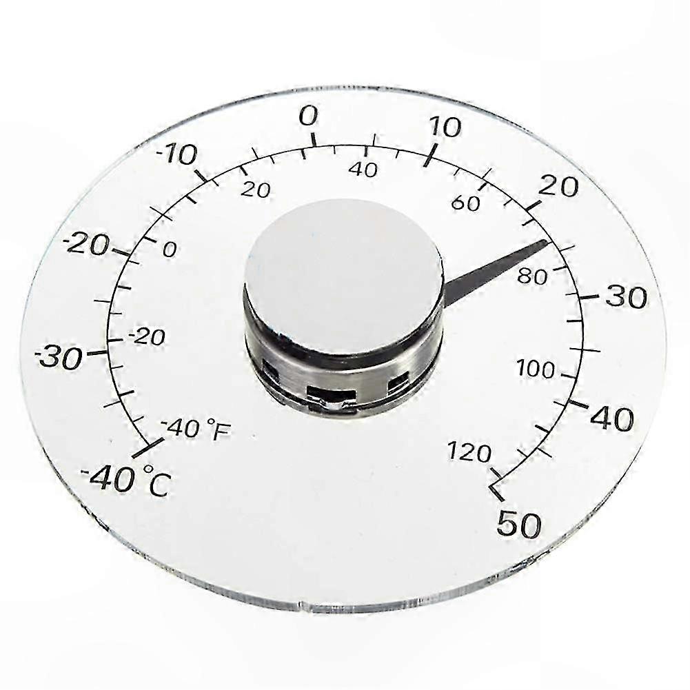 Außenthermometer Mit Uhr, Präzises Wetterinstrument Zur Klimaüberwachung