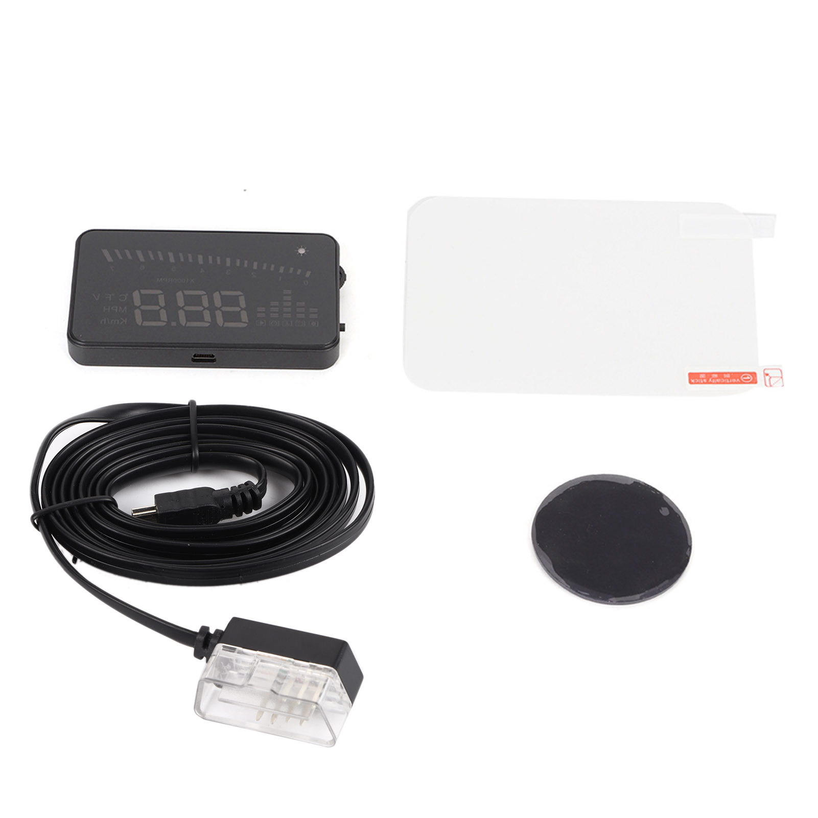 X5 3,5-zoll Universal-head-up-display Für Autos, Obd2-system Mit Alarmen Und Warnungen