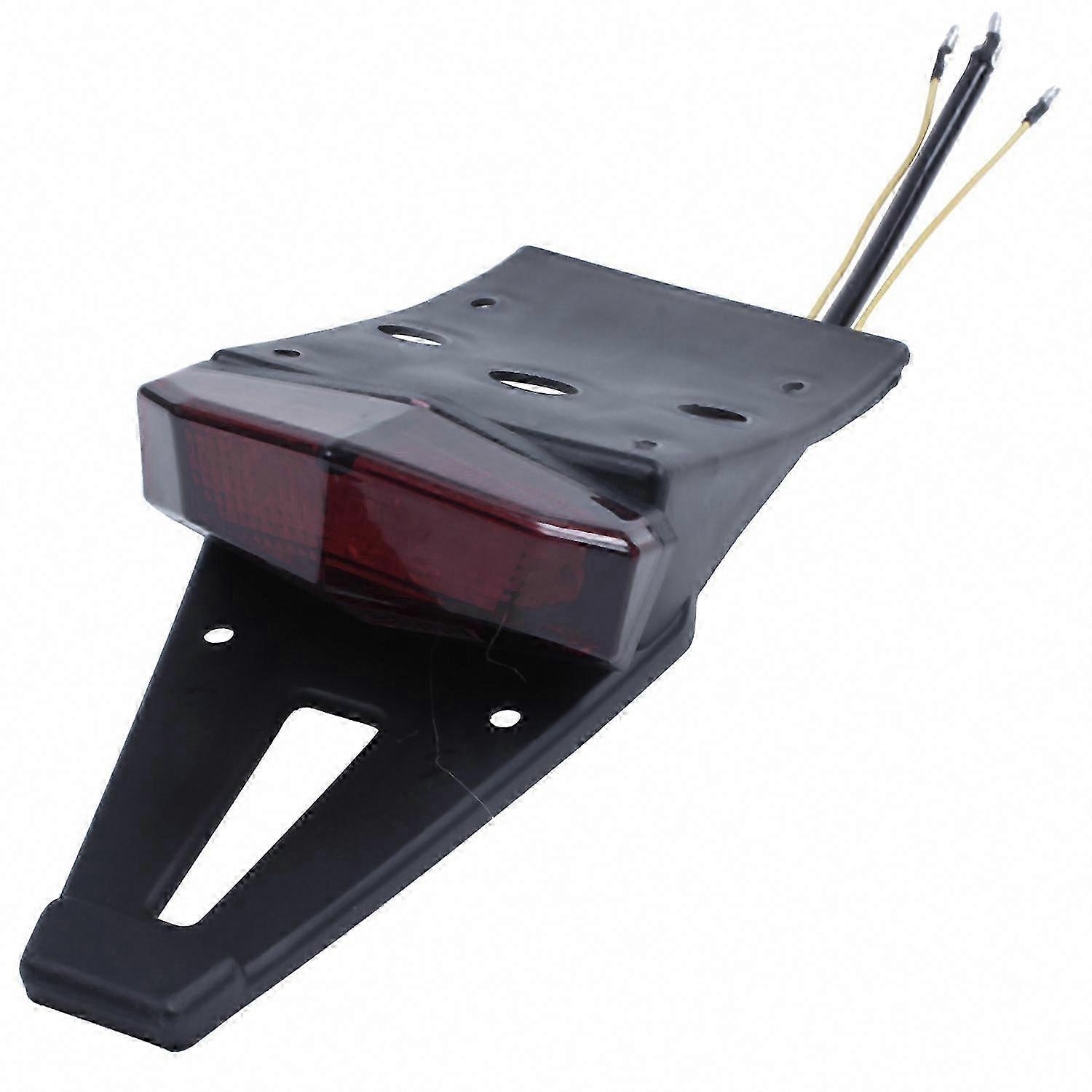 Led-rücklicht Für Offroad-motorräder, Brems- Und Stopplicht Mit Kennzeichenbeleuchtung, Motocross-kennzeichenbeleuchtung, Integriertem Blinker, Universell 12v, Robust Und Wasserdicht.