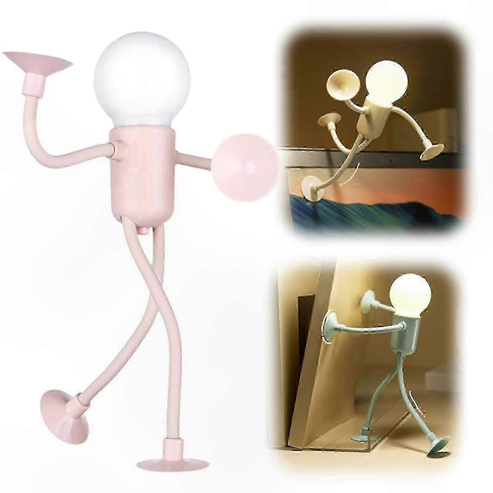 Kreative Led-lampe 2025, Niedliches Modell, Diy-nachtlicht Zum Verformen Für Die Schlafzimmerdekoration, Lustige Und Modulare Beleuchtung, Originelle Dekorative Beleuchtung