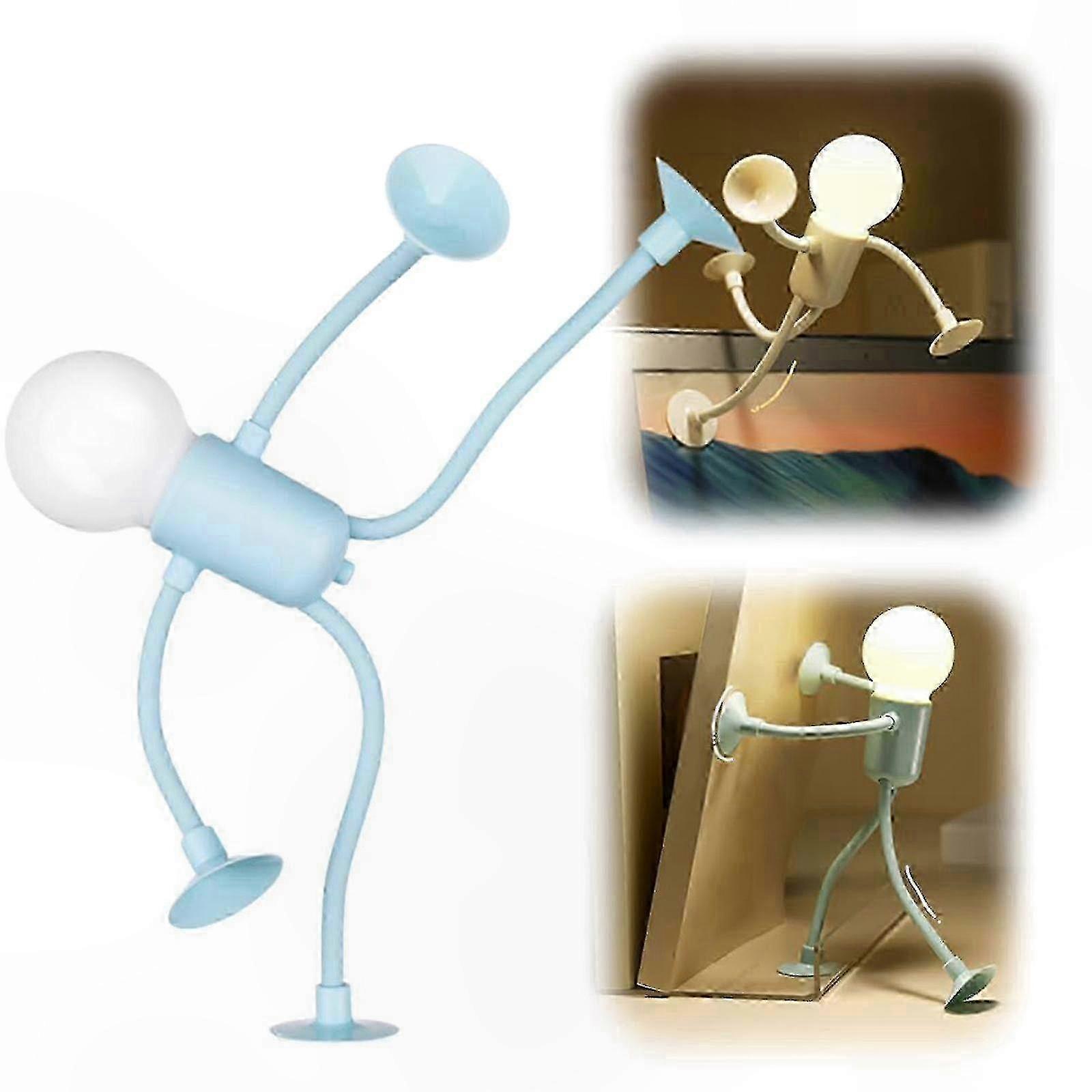 Kreative Led-lampe 2025 Metamorphose Freiform Niedliches Dekoratives Nachtlicht, Langlebige Moderne Beleuchtung Für Das Schlafzimmer, Modell C