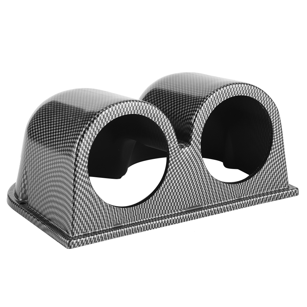 Universelle Carbonfaser-halterung Für 52-mm-instrumente, Armaturenbretthalterung Mit 2 Instrumentenplätzen