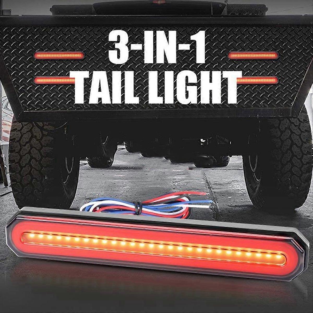 Ovale 9-zoll-led-bremsleuchten, Blinker Und Positionsleuchten 12 V/24 V – 2er-set