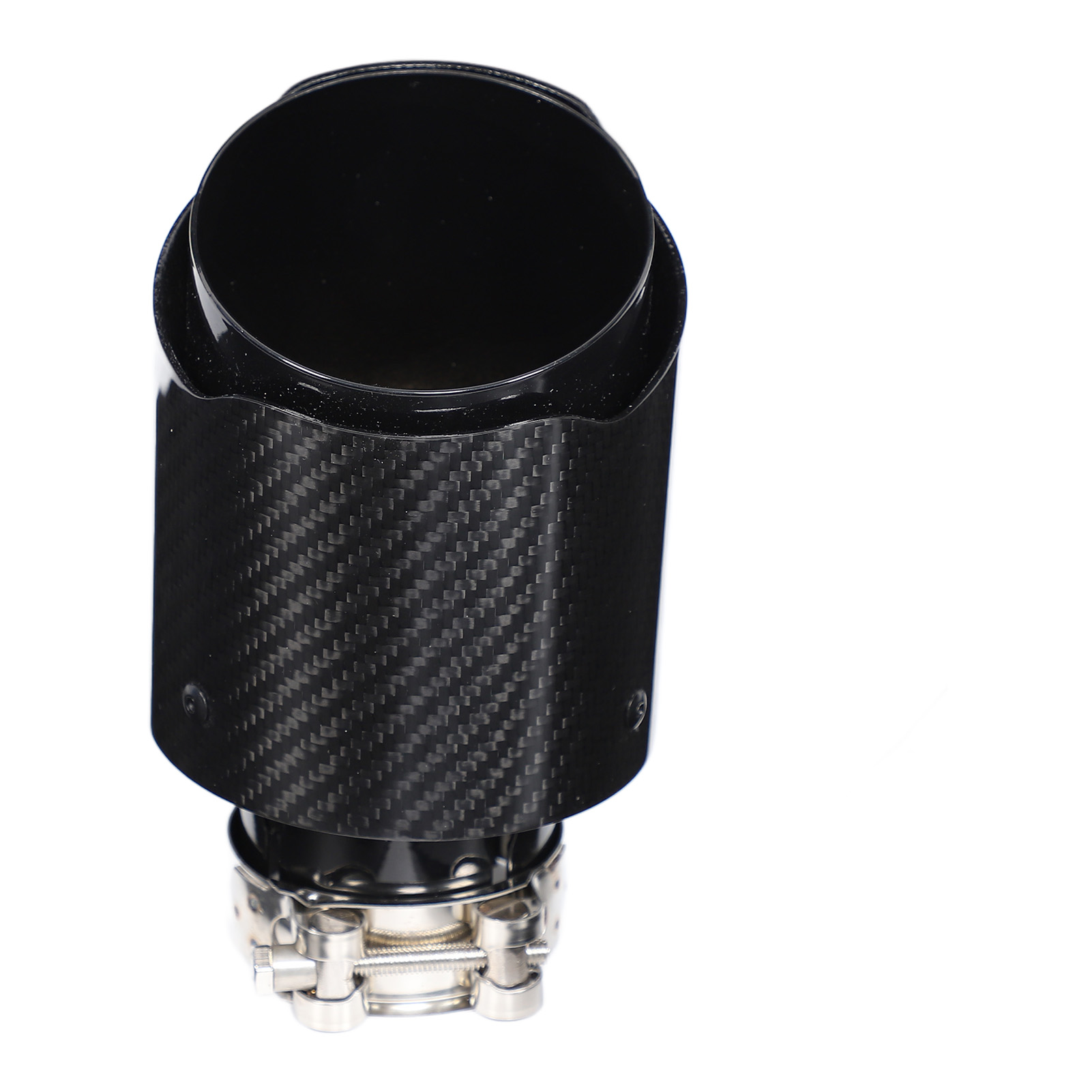 Universelles Auspuffendrohr Für Autos, 63 Mm Einlass, 101 Mm Auslass, Zubehörteil, Auto-modifikation