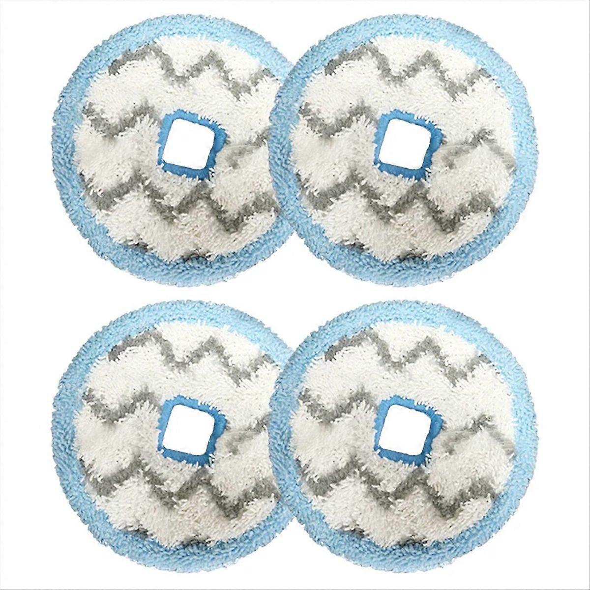 4-teiliges Set Wiederverwendbarer, Waschbarer Wischmopp Und Weiches Reinigungstuch Für Den Saugroboter Puppy T12, Ersatzteile