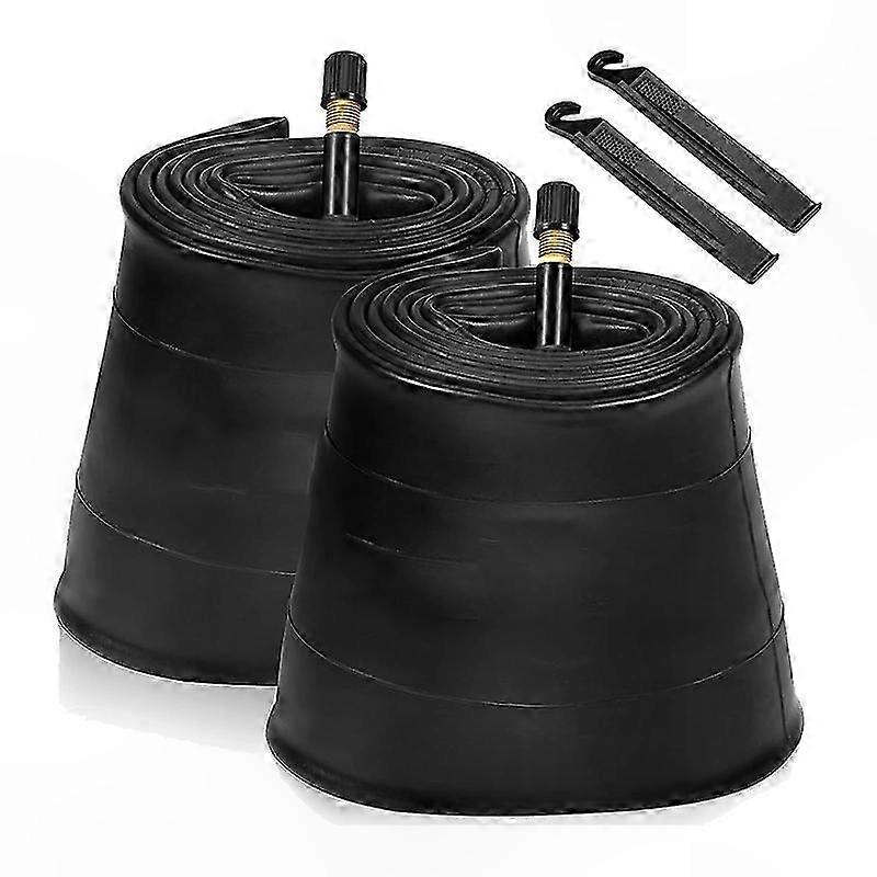 20x4,0 Mountainbike-schlauch, 2er-pack, 32-mm-ventil, Für Breite Reifen, Verstärkter Schlauch, Fatbike-kompatibel, Einfacher Austausch, Für Trail- Und Offroad-einsatz