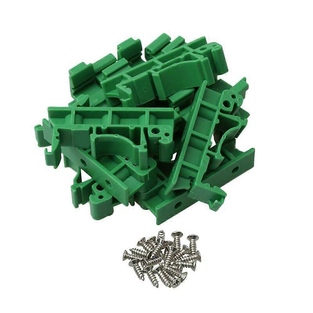 50 Stück Drg-01 Din-schienen-montagehalterung 35, Leiterplatten-montageadapter, 50er-packung