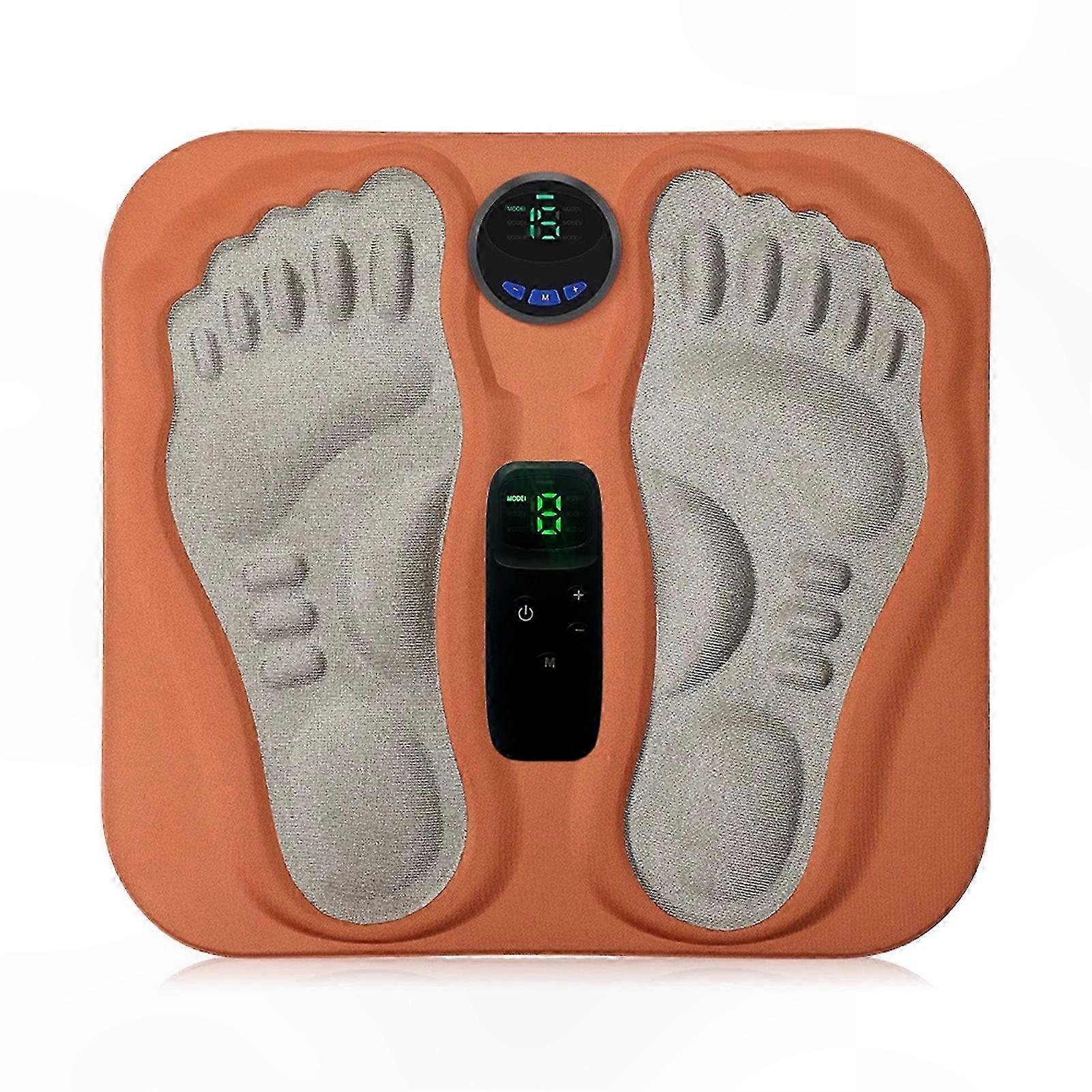 3d-regeneratives Ems-fußmassagegerät, 15 Intensitätsstufen Und 6 Modi Zur Linderung Von Fuß- Und Beinschmerzen, Elektrotherapiegerät