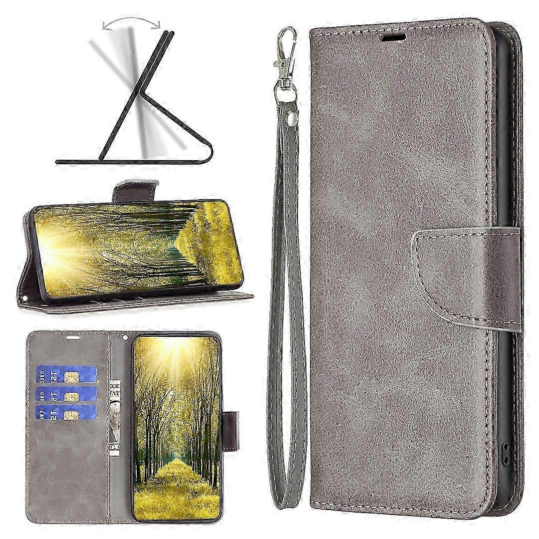 Echtleder-klapphülle Für Motorola Edge 40 – Schutzhülle Mit Lammlederstruktur, Premium-design