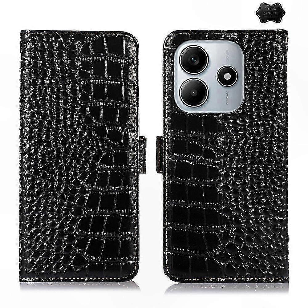 Echtleder-etui Aus Rindsleder Mit Krokodilprägung Für 5g-smartphones, Premium-etui Mit Reptilienmuster, Universalgröße, Eleganter Und Robuster Schutz.