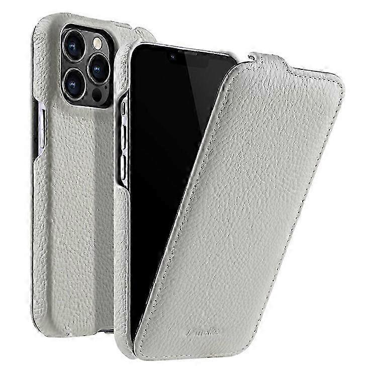 Elkco Echtleder-hülle Für Iphone 12/12 Pro – Vertikale, Strukturierte Pc-hülle In Litschi-optik, Robuster Schutz, Hochwertige Verarbeitung, Strapazierfähige Schutzhülle