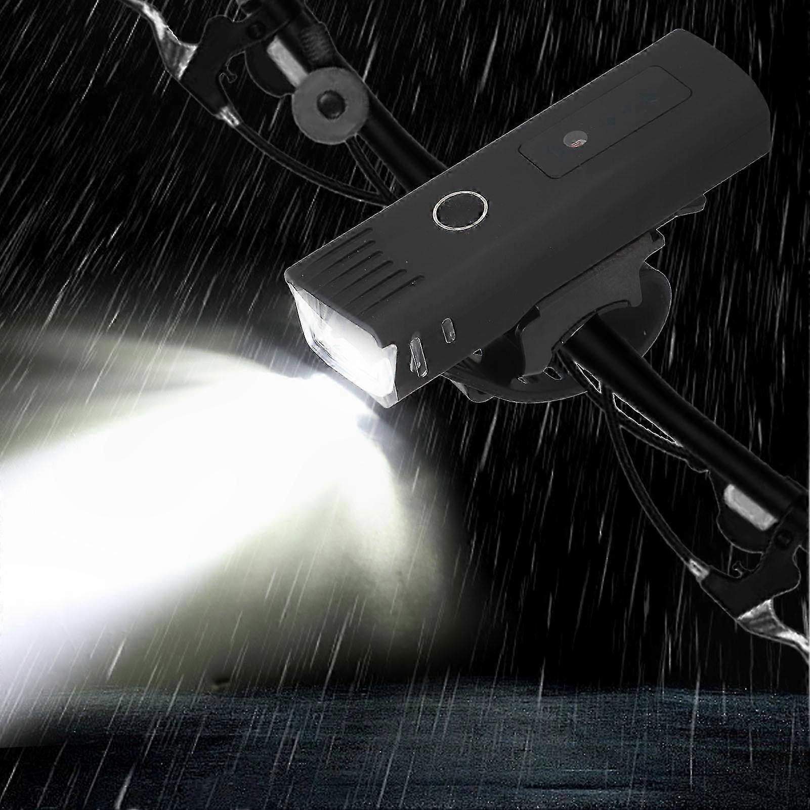 Wiederaufladbare Frontleuchte Per Usb Für Fahrräder Und Elektrorollstühle, Verstellbarer Winkel, Sicherheit Beim Camping Und Reisen, Leistungsstarke Led-beleuchtung.