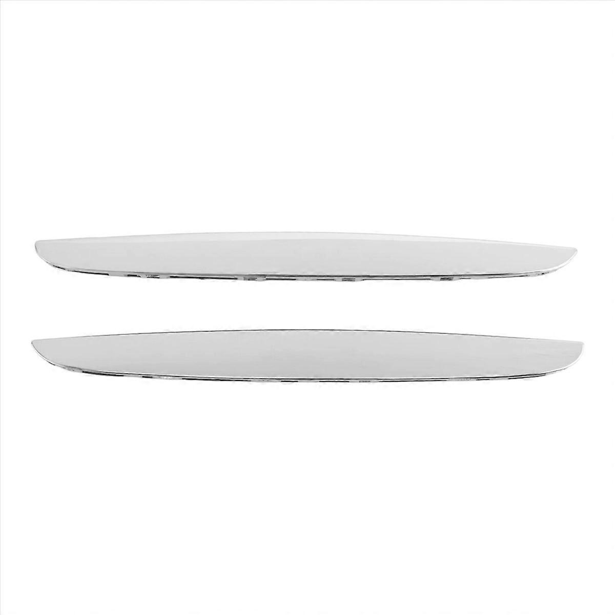 Frontniere Chromleiste Für Bmw 3er E90 E91 2006-2008, Doppellamellen-ersatzset, Mattschwarze Ausführung, Kühlerschutz, Stilvolles Exterieur-zubehör, Passend Für Limousine Und Touring.