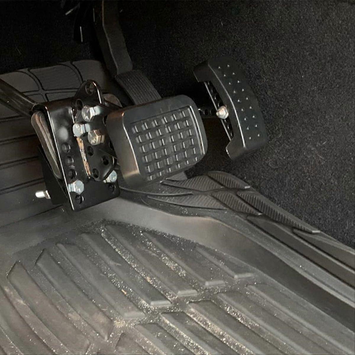 Verlängerungspedale Für Kleinere Fahrer, Universelles Gas- Und Bremspedal-erhöhungsset, Kompatibel Mit Automatik- Und Schaltgetrieben, Verstellbar, Robustes Aluminium, Einfache Montage.