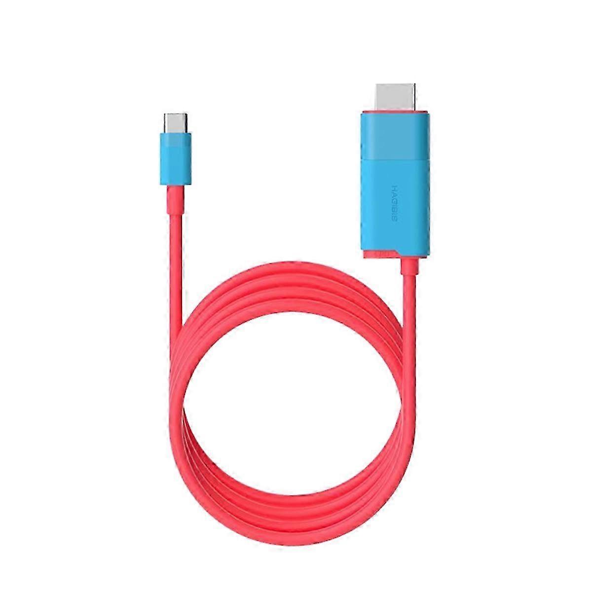 Hagibis Usb-c-zu-hdmi-adapter Für Nintendo Switch/oled – 4k 60hz Dock Mit 100w Pd-ladefunktion