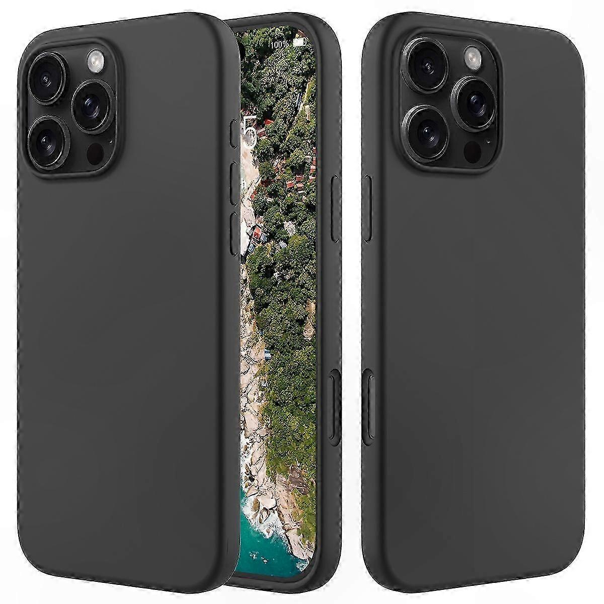 Iphone 16 Pro Silikonhülle – Stoßfester Schutz Dank Flüssigkeitsbeschichtung Innen, Weiche Und Stoßfeste Smartphone-hülle