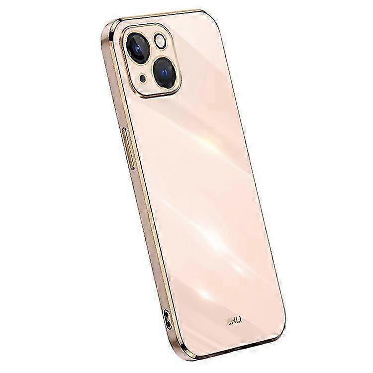 Schützende, Weiche Tpu-hülle Mit Galvanisierter Goldverzierung, Schlanke Hülle Für 14-zoll-laptops, Stoß- Und Kratzfest, Eleganter Metallrand.