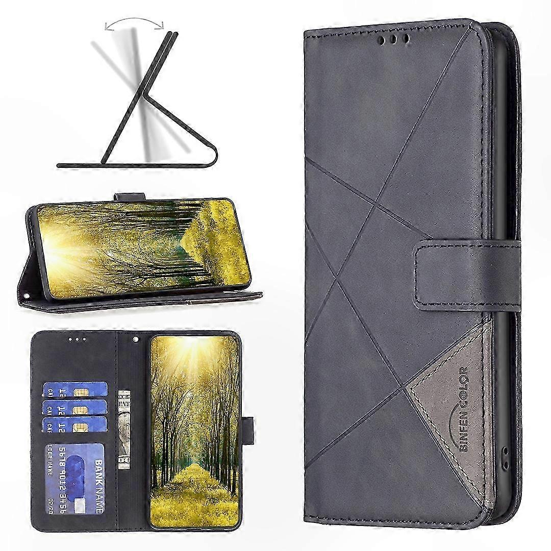 Lederhülle Mit Diamantstruktur Und Magnetverschluss Für Google Pixel 7a, Elegante Hartschalen-hülle, Schutz Im Alltag, Schlankes Design, Accessoire Für Damen Und Herren