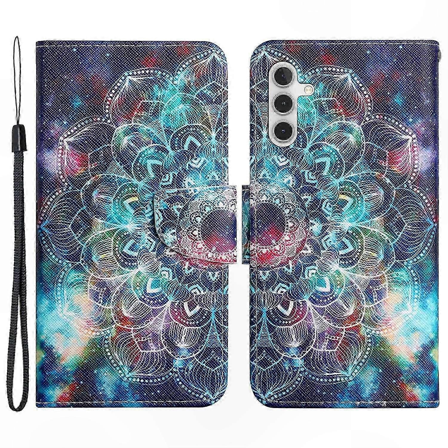 Strukturierte Pu-lederhülle Mit Handschlaufe Für 5g-smartphones, Robuster Schutz Und Stilvolles Design, Praktisches Accessoire Für Den Alltag, Genarbte Oberfläche, Verstellbare Schlaufe Inklusive