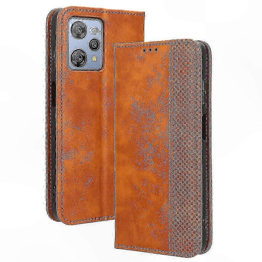Retro-hülle Aus Pu-leder Für A53/a53 Pro, Magnetische Klapphülle Mit Ständer, Vintage-geldbörsenhülle