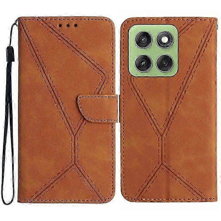Brieftaschenhülle Aus Pu-leder Für 5g-smartphones – Schutzhülle Mit Touch-streifen, Faltbare Klapphülle