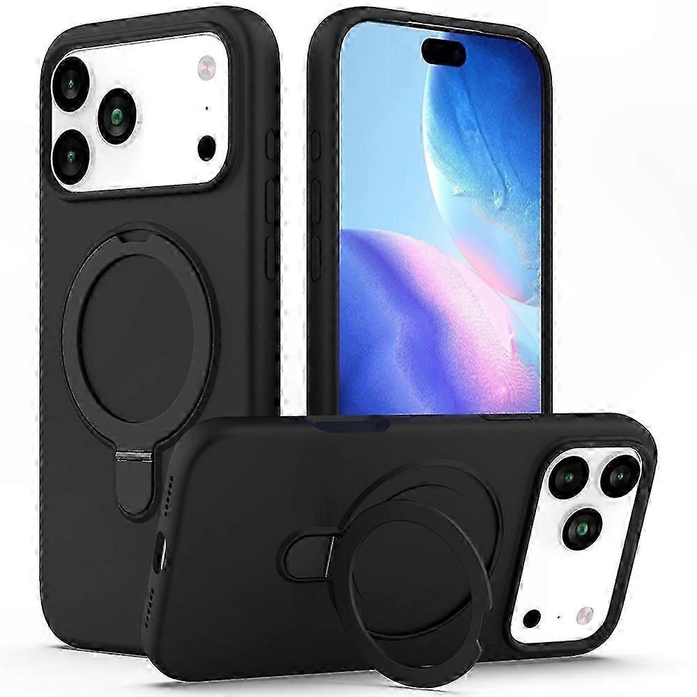 Hybrid-hülle Aus Silikon Und Polycarbonat Mit Magsafe-ständer Für Iphone 17 Pro, Robuster Und Magnetischer Schutz, Kompatibel Mit Kabellosem Laden, Schlankes Und Leichtes Design, Betrachtungsständer