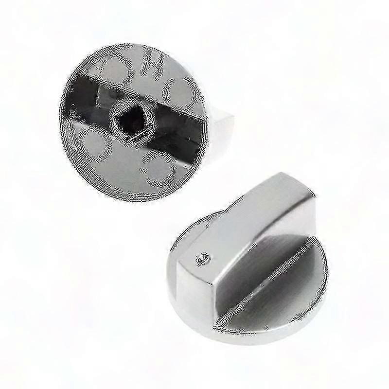 2 Stück Universelle Bedienknöpfe Für Gasherde, Einstellgriff Aus Metall, Ersatzteil Für Backofen Und Kochfeld