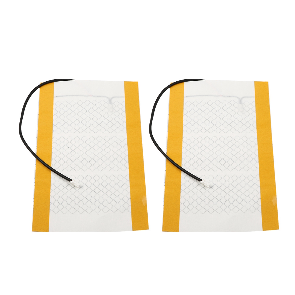 Set Mit 2 Beheizbaren Autositzkissen, 48 X 27 Cm, 12 V, Kohlefaser, Universelles Set Für Autositze