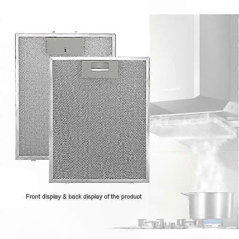 Dunstabzugshaubenfilter Aus Kohle Und Aluminium, 2er-pack, 300 X 250 Mm, Ersatzteile