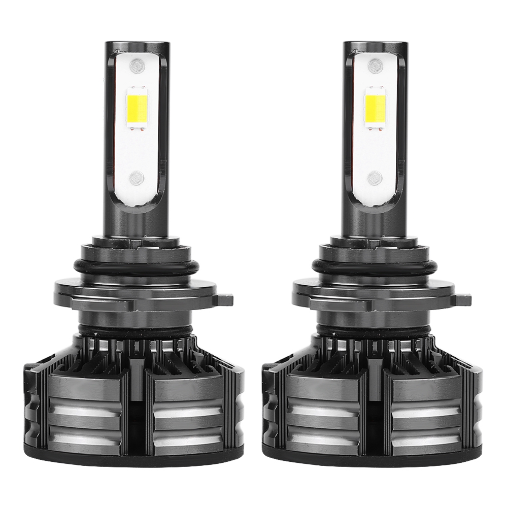 Paar Superhelle Led-autoscheinwerfer, Blinklampen 3000k 4300k 6000k, Typ 9006