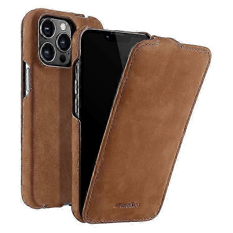 Elkco Echtleder-hülle Für Iphone 12/12 Pro – Litschi-farbene, Strukturierte Pc-hülle, Hochformat, Robuster Schutz