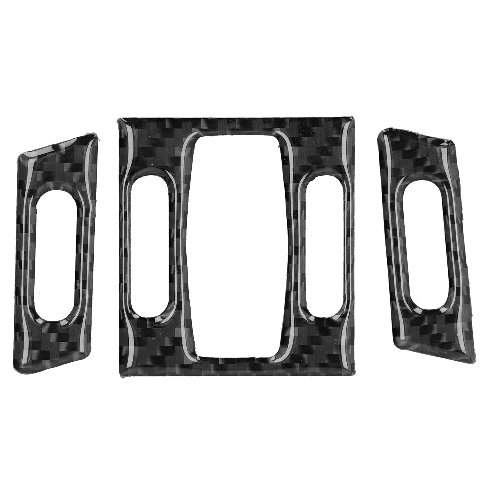 3-teilige Lüftungsgitter-innenausstattung Aus Kohlefaser Für Bmw 5er E60/e61 2004-2010
