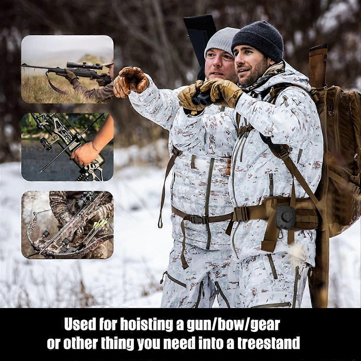 Einziehbare Winde Von Treestand Gear Für Bogenschießen, Jagdausrüstung, Hebezubehör, Einziehvorrichtung, Standzubehör, Selbsteinziehmechanismus