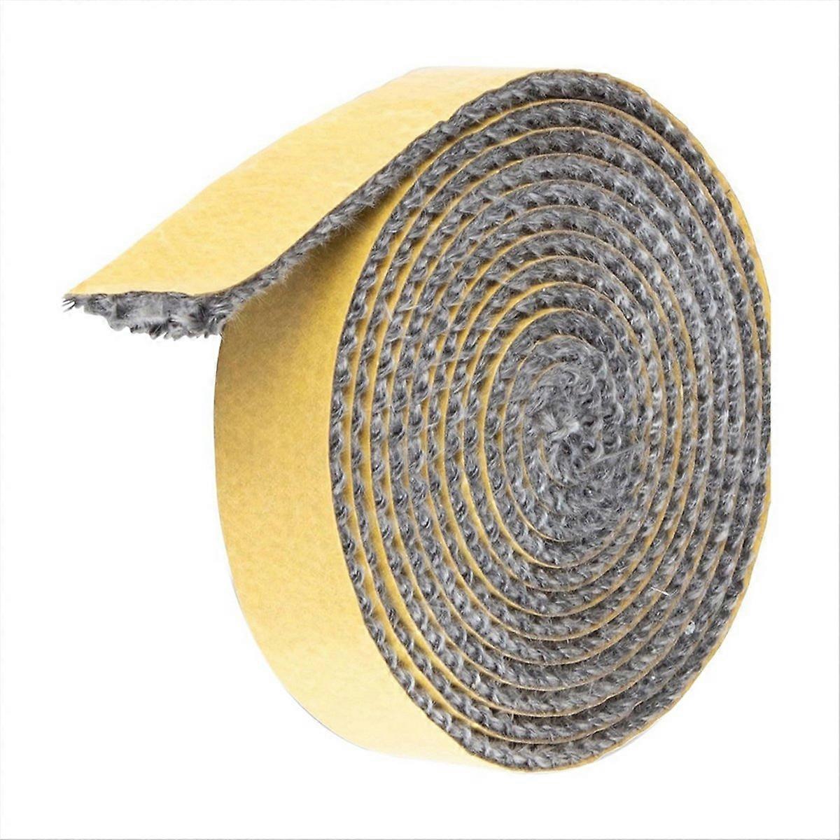 Türdichtung Aus Fiberglasseil Für Holzöfen, 3 Mm X 10 Mm X 2 M, Langlebige Wärmedichtung, Einfacher Austausch Für Einsätze Und Kamine