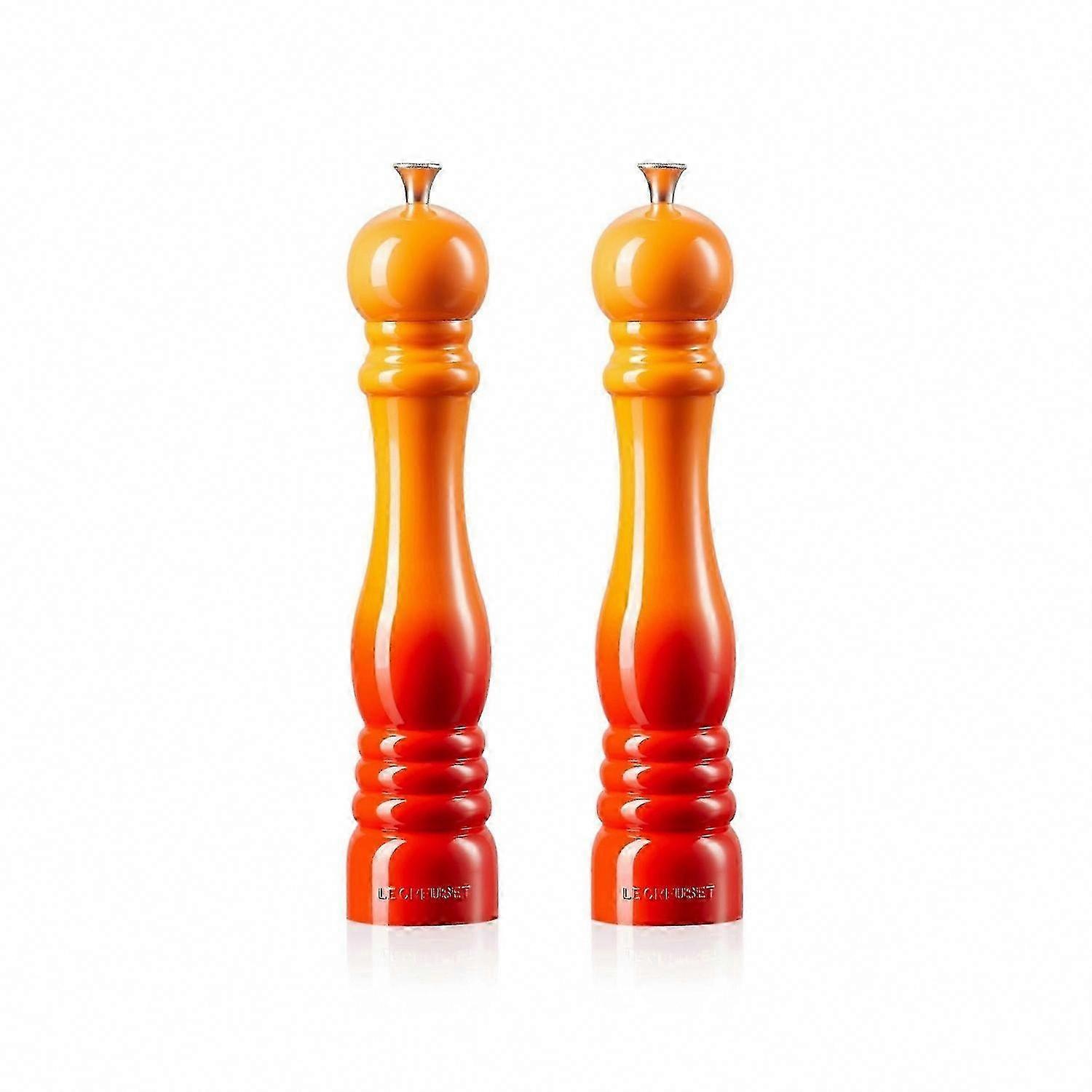 Professionelle Salz- Und Pfeffermühle (20 Cm), 2er-set Aus Edelstahl, Verstellbares Keramikmahlwerk, Ideal Für Küche Und Grill, Elegantes Und Langlebiges Design