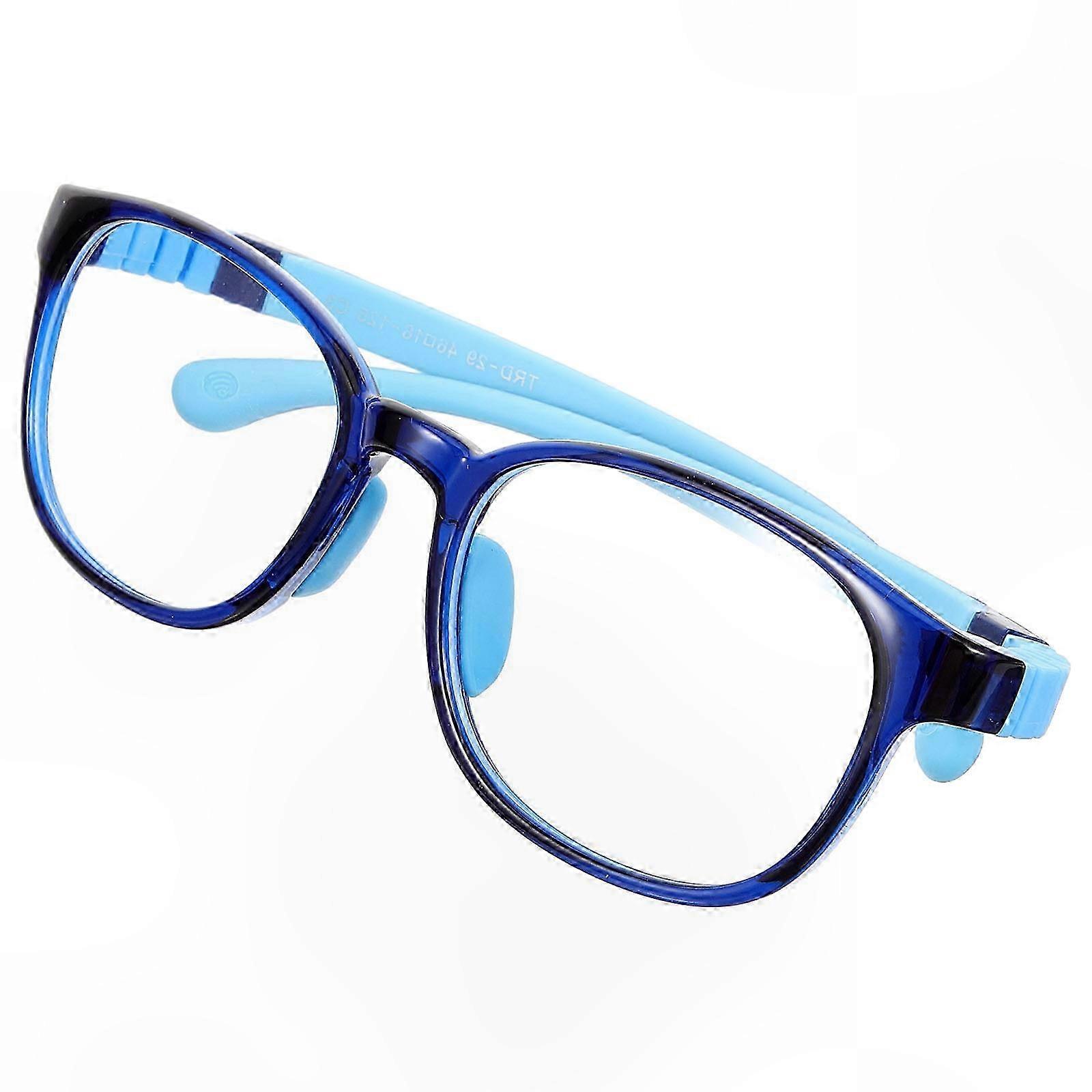 Robuste Kinderbrille Für Kinder Von 6-12 Jahren, Einzelpaar, Zuverlässiger Augenschutz, Komfortables Design, Unzerbrechliche Gläser, Ideal Für Den Täglichen Gebrauch.