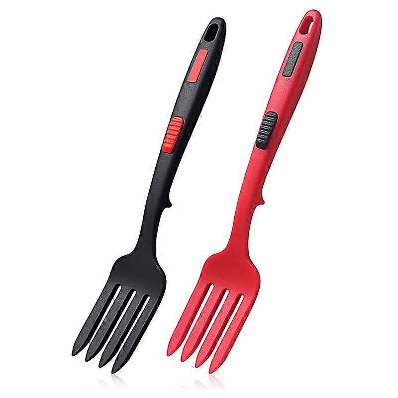 Hitzebeständige, Flexible Silikongabel, Sicheres Küchenutensil Zum Mischen, Flexibles Gebäckwerkzeug, Weiches Küchenbesteck, Multifunktionales Modell.