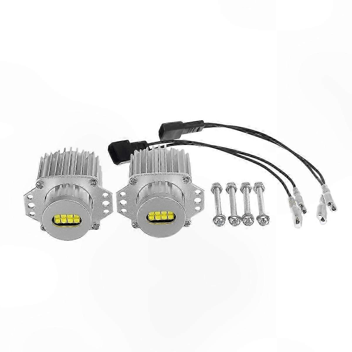2 X 80w Led Halo-ring-positionsleuchten, Fehlerfrei, Canbus-kompatibel Mit Bmw 3er E90 E91 2005-2012