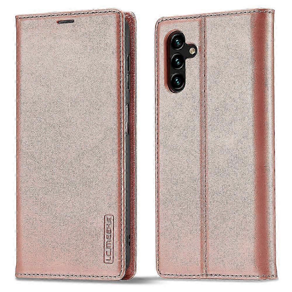 Galaxy S25 Lc.imeeke Hülle Mit Kartenhalter, Mit Mikrofaser Gefütterte Lederhülle, Stilvoller Smartphone-schutz