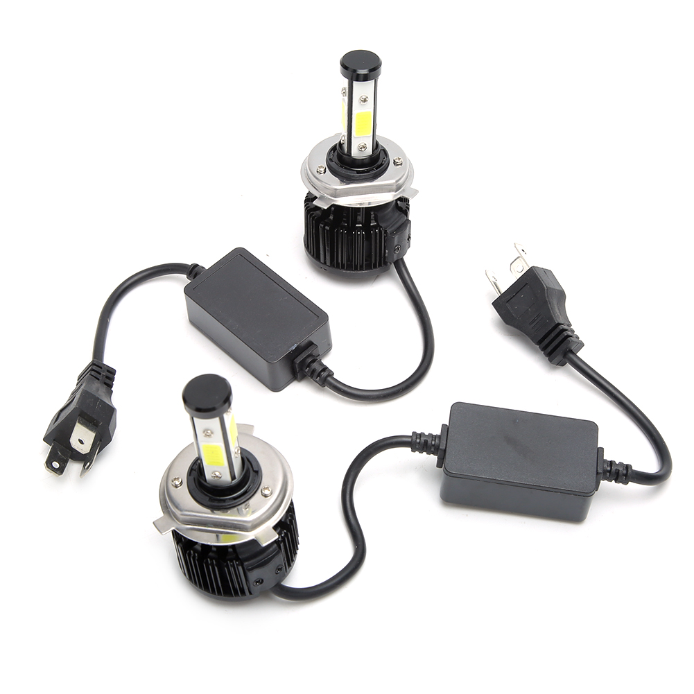 H4 Led-scheinwerfer, 6000 K, 8000 Lm, Superhell, Ip67 Wasserdicht, Fern-/abblendlicht