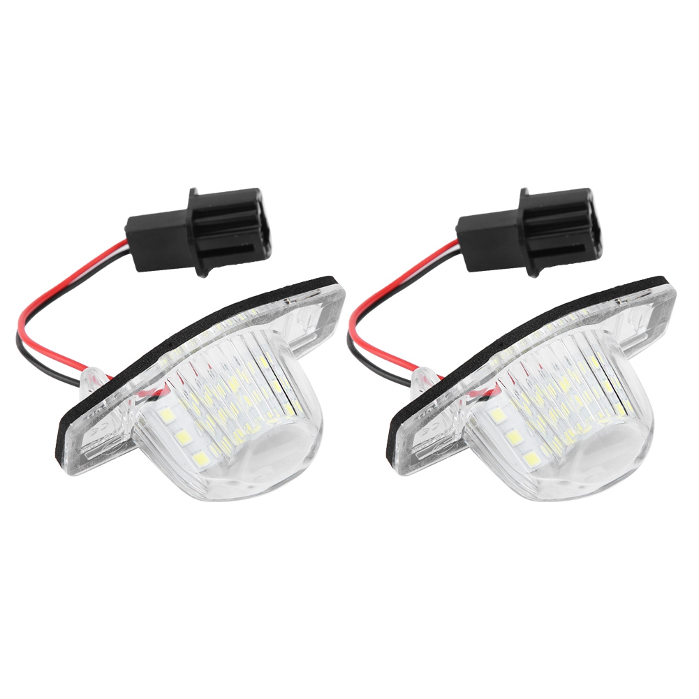 2x 18 Lumen Led-kennzeichenleuchten Für Honda Fit/jazz 2002-2014, Linke Und Rechte Kennzeichenleuchten