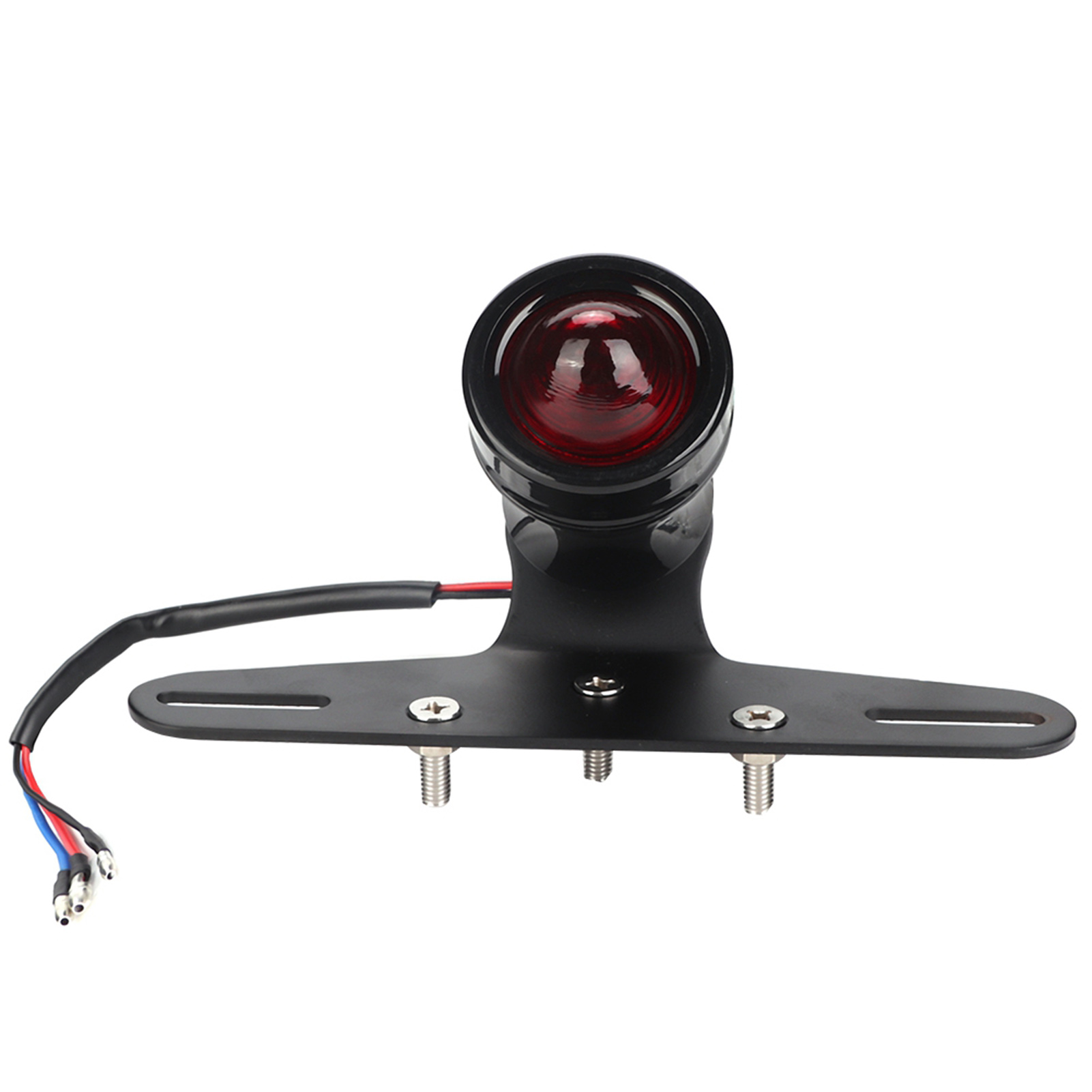Universelles Led-rücklicht Für Retro-motorräder, Konvexe Linse, Brems- Und Stopplicht