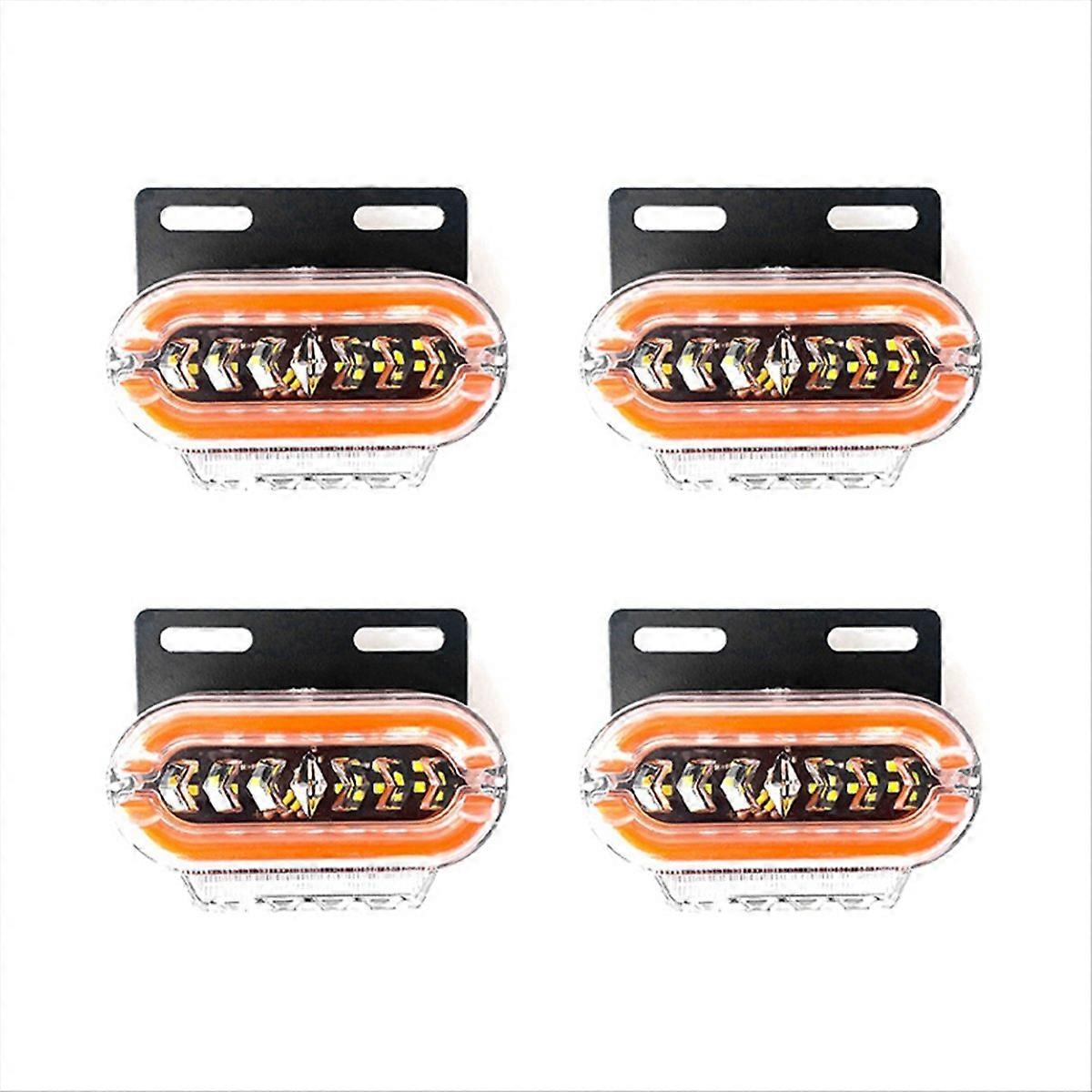 4 Stück 24v Led-positionsleuchten, Blinker, Rückleuchten